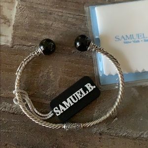 Brand new Samuel B black onyx bracelet